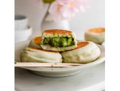 平底鍋版本！松軟易上手的抹茶夾心小餅！